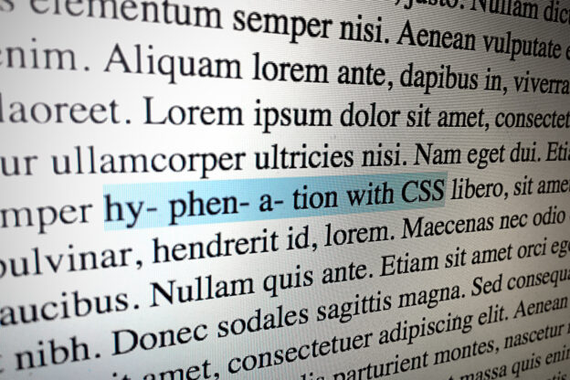 Hyphenation with css – Word Division by Syllable with hyphens
