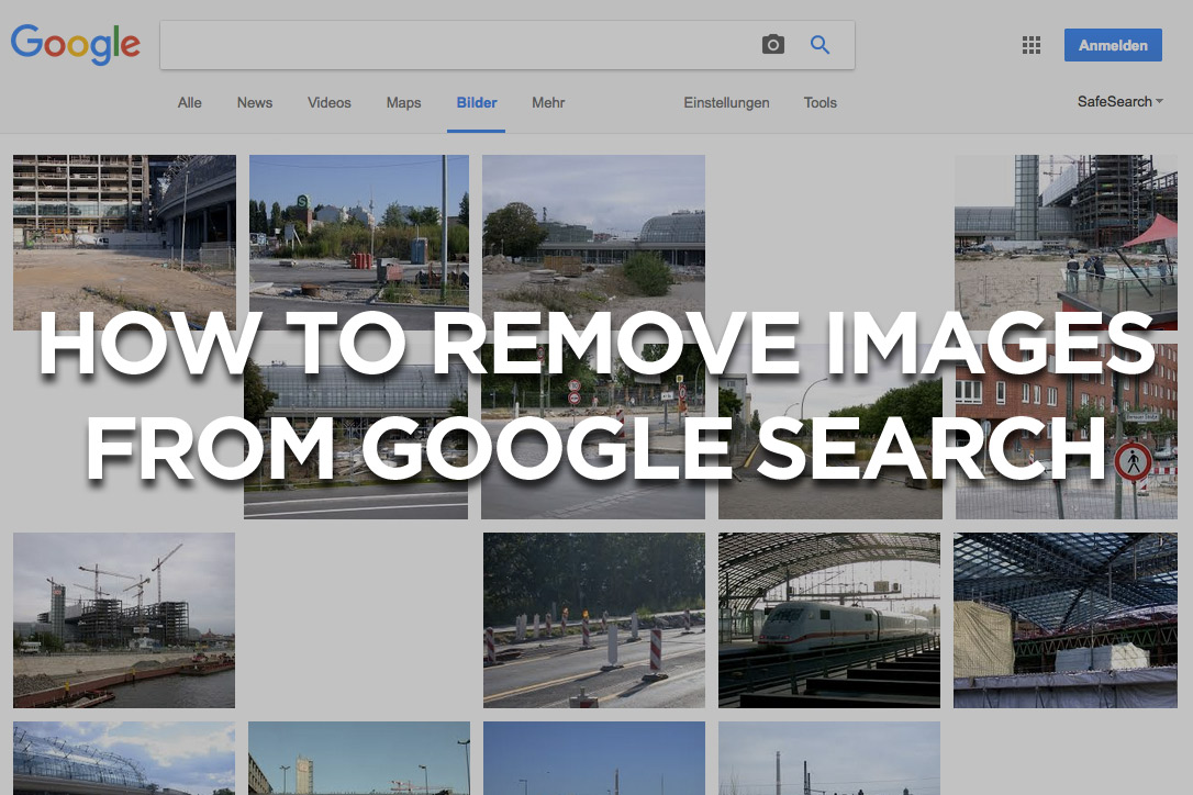 How to remove images from Google Search